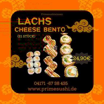 Lachs Cheese Bento Lachs Cheese Bento