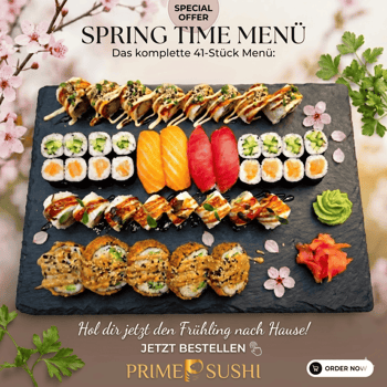Spring Time Menü