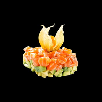 Lachs Salat