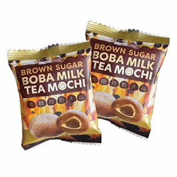 Brown Sugar Boba Milk Tea Mochi