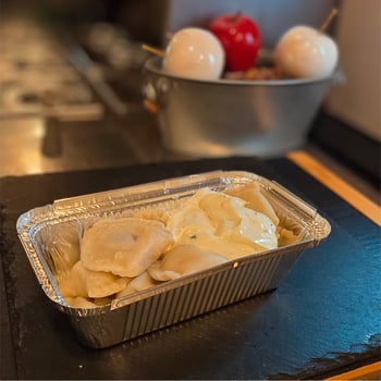 Wareniki mit Kartoffel-Zwiebel-Füllung