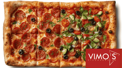 Familien Pizza 45 x 32cm  HALB | HALB 