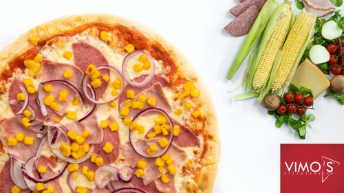 Pizza Pizza Familie, 45cmx32cm