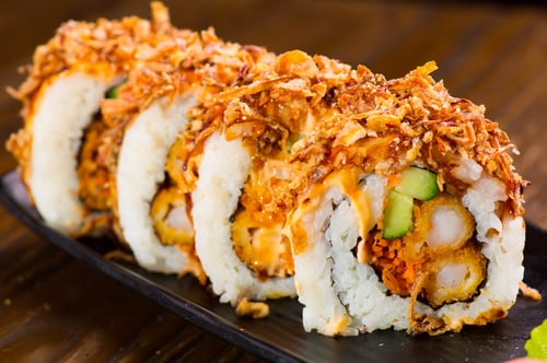 Crispy Prawn Roll Crispy Prawn Roll