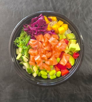 Lachs Poke Bowl Lachs Poke Bowl