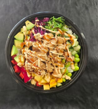 Tofu Poke Bowl Tofu Poke Bowl