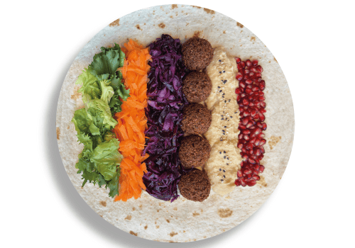 Falafel Wrap Falafel Wrap