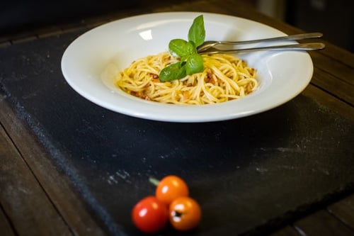 Pasta Carbonara echt Italienisch