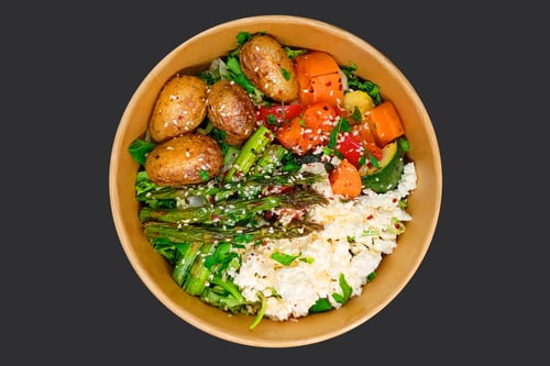 Spargel Bowl