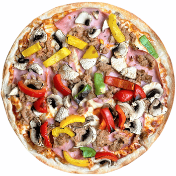Pizza Bahamas Groß, ø 32cm