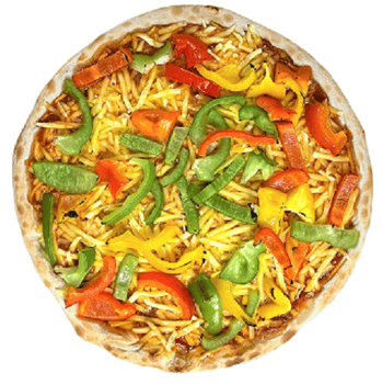 Vegane Pizza Paprika