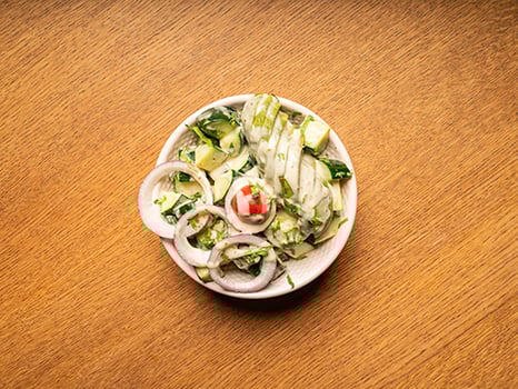 Avocado Cucumber Salat
