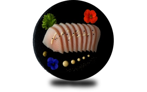 Hamachi Sashimi 6 Scheiben