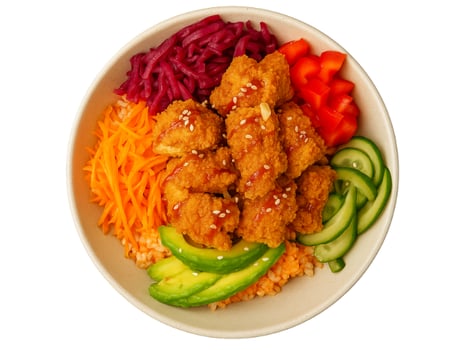 Monster Bowl Double Crispy Chicken BIG Monster Bowl Double Crispy Chicken BIG