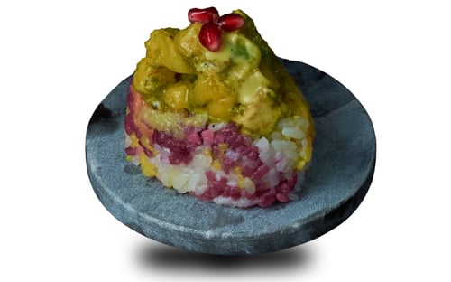 Avocado-Mango Nigiri   (vegan) (1stk)