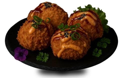 Affengeile Dumpling Beef frittiert 4 Stk.