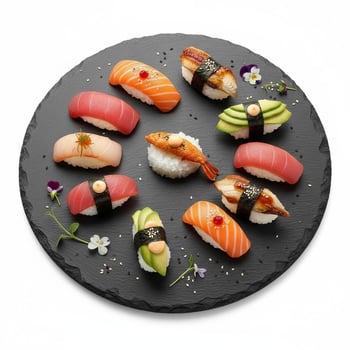 Nigiri Mix Platte (10stk) 15% sparen Nigiri Mix Platte (10stk) 15% sparen