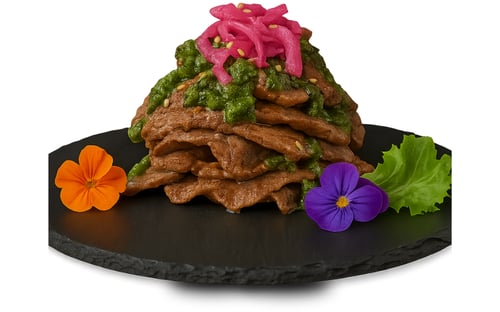  Beef Sashimi 6 Scheiben