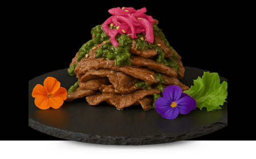 Sashimi Beef 10 Scheiben Sashimi Beef 10 Scheiben