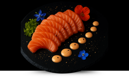 Sashimi Lachs 10 Scheiben Sashimi Lachs 10 Scheiben