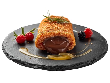 Deep fried Snickers Riegel Deep fried Snickers Riegel