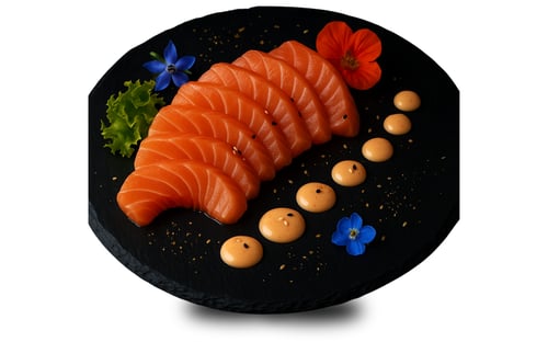  Lachs Sashimi 6 Scheiben