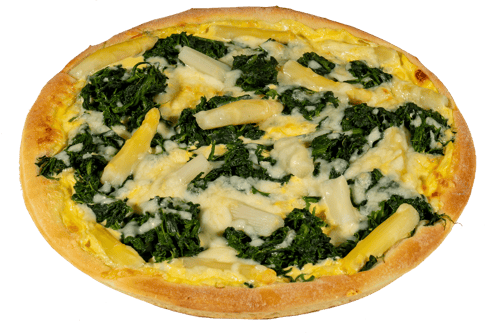 Pizza Spargel & Spinat Single