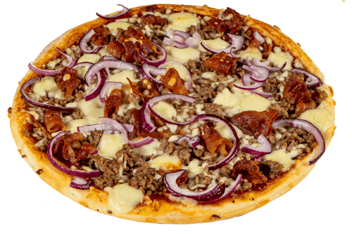Pizza Beef, Bacon & BBQ