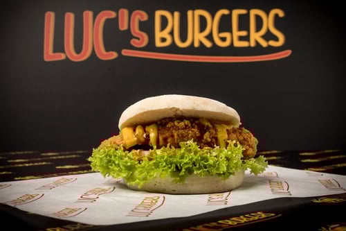 Joppie chicken burger