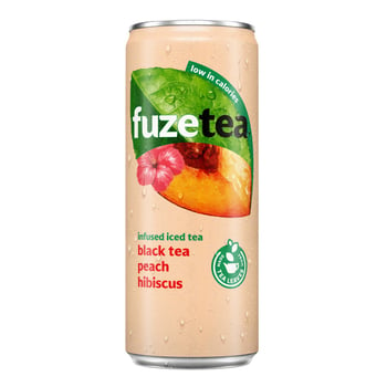 Fuze Tea Black Tea Peach Hibiscus 25cl