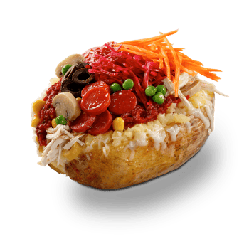 Kumpir STANDAARD 5 toppings