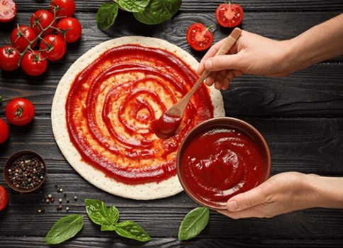 Basis pizza Maat XL