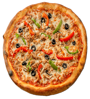 Al tonno pizza