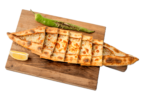Etli Pide met kaas - Groot