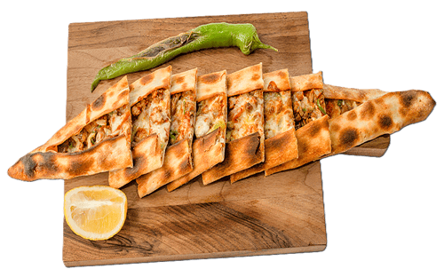 Kusbası pide met kaas 1 portie