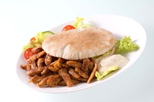 Pita lams shoarma Pita lams shoarma