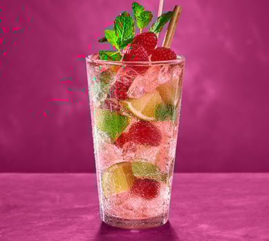 Fl. Himbeer Minzessin 0,4l 