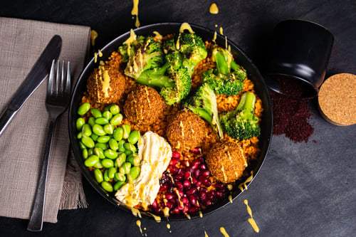 Oriental Falafel Bowl
