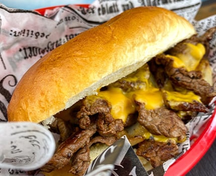 Philly Cheese Steak Sandwich als Menü