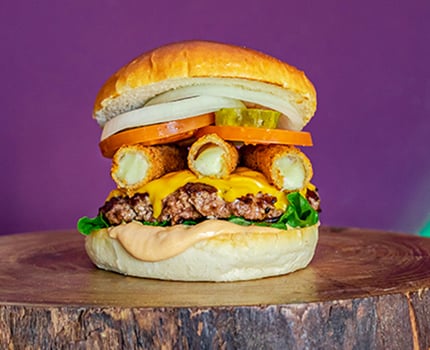 Mozarella Burger Mozarella Burger