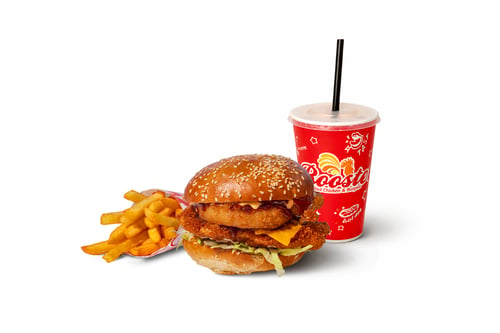 Big Dipper BBQ Burger Menü