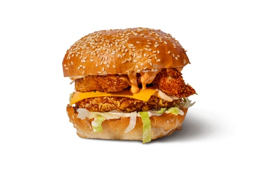 Double Crunchy Burger Double Crunchy Burger