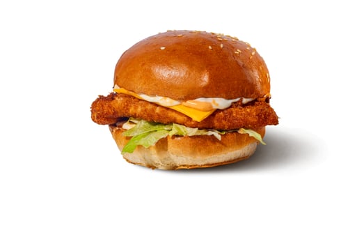 Chicken Breast Filet Burger Chicken Breast Filet Burger