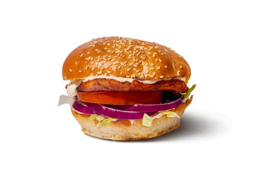 Grill Flame Tikka Burger Grill Flame Tikka Burger