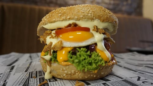 Crazy King Burger (150g)