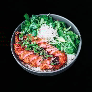 Crispy Salmon Bowl