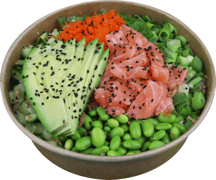 Ono salmon bowl