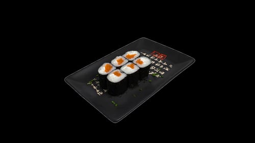 #25A Alaska Lachs Maki