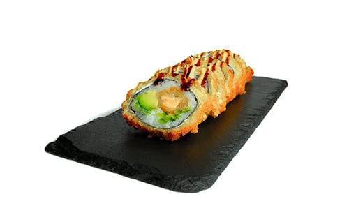 #39P Crunchy Lachs Fat Roll 