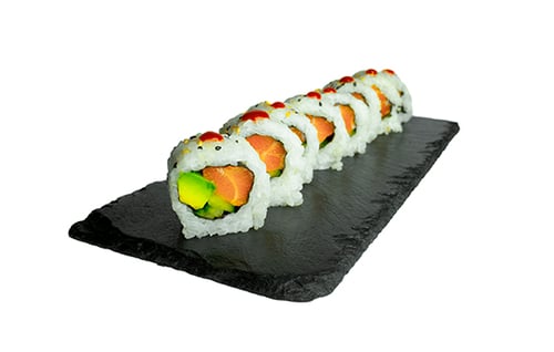 #46 Spicy Lachs Roll